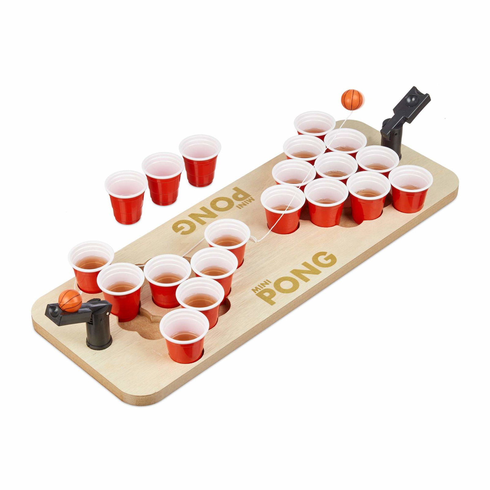 Mini Beer Pong med röda koppar | Leksaker & Spel - Sällskapsspel - Partyspel - Dryckesspel | Pryloteket