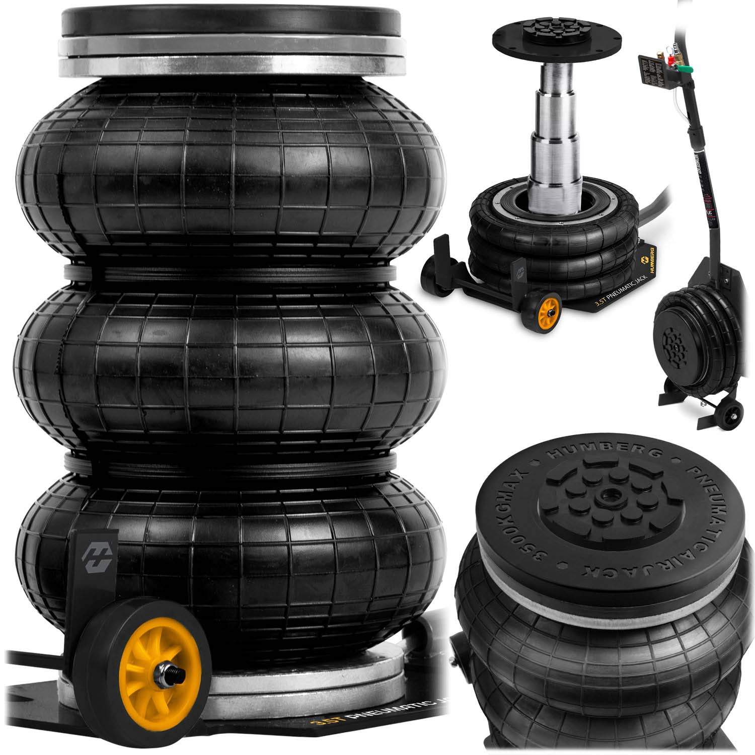 Pneumatisk domkraft för bil 3,5 tons kapacitet | Hem & Hobby | Pryloteket