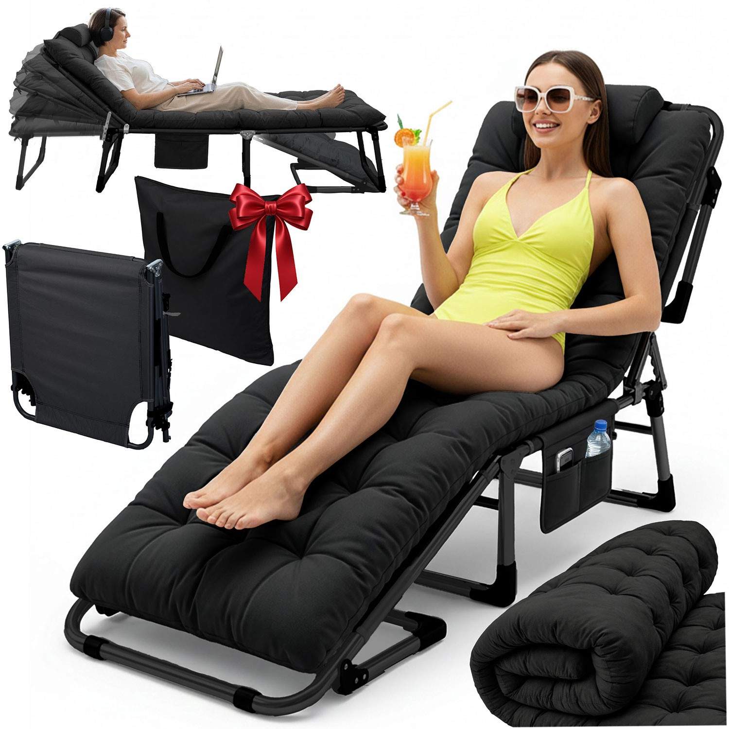 Hopfällbar campingsäng – Bärbar trädgårdssäng | Hem & Hobby | Pryloteket