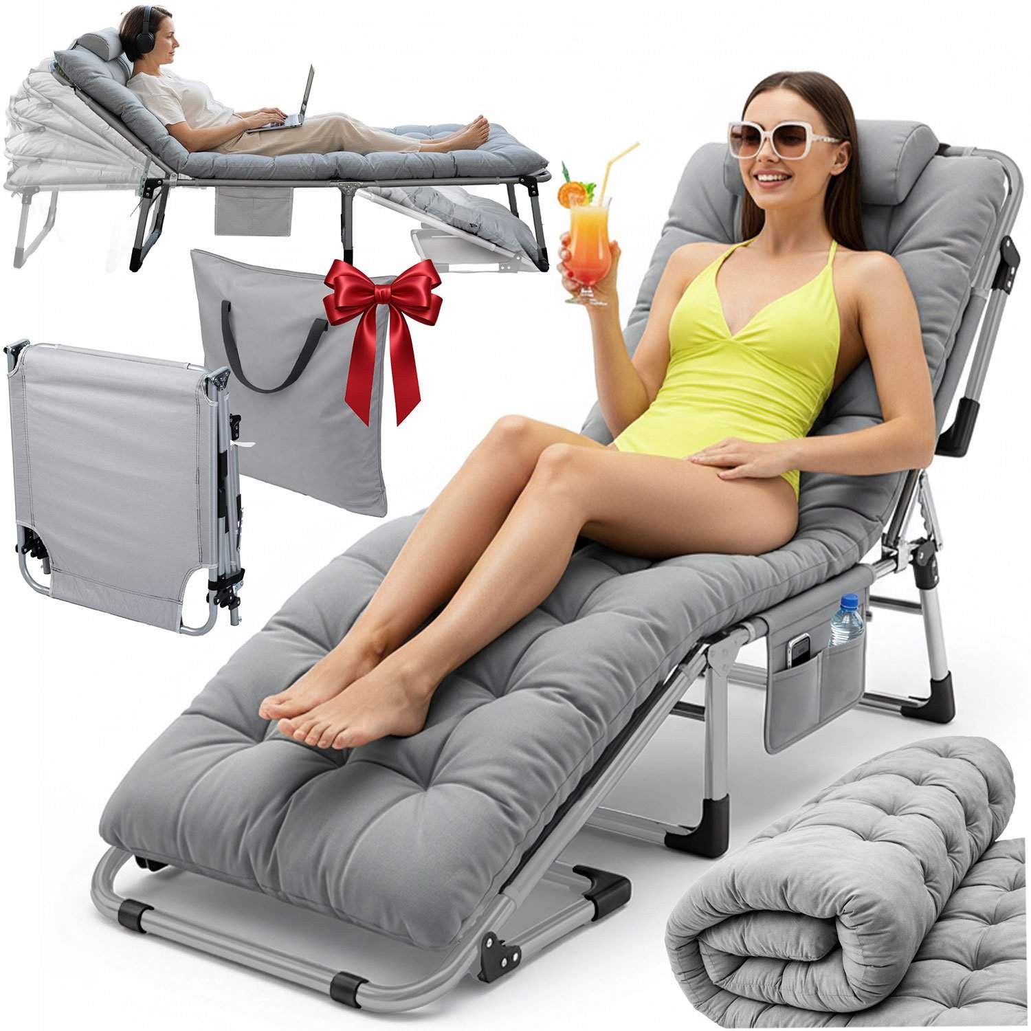 Sammenklappelig haveseng – Bærbar og behagelig