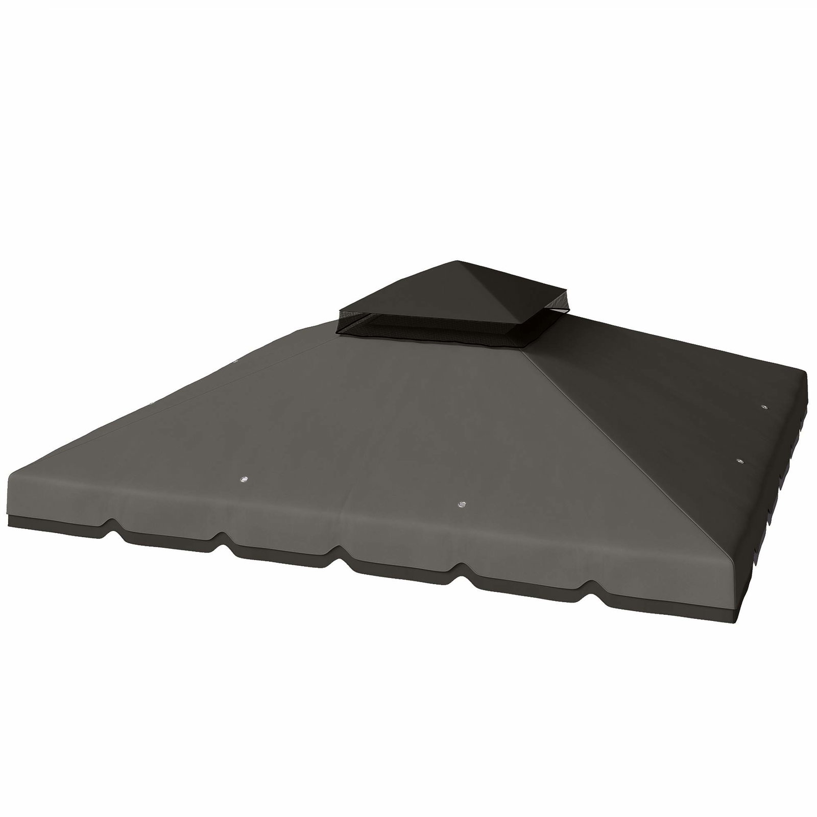 3x3m vattenavvisande paviljongtak – ljusgrått | Hem & Hobby | Pryloteket
