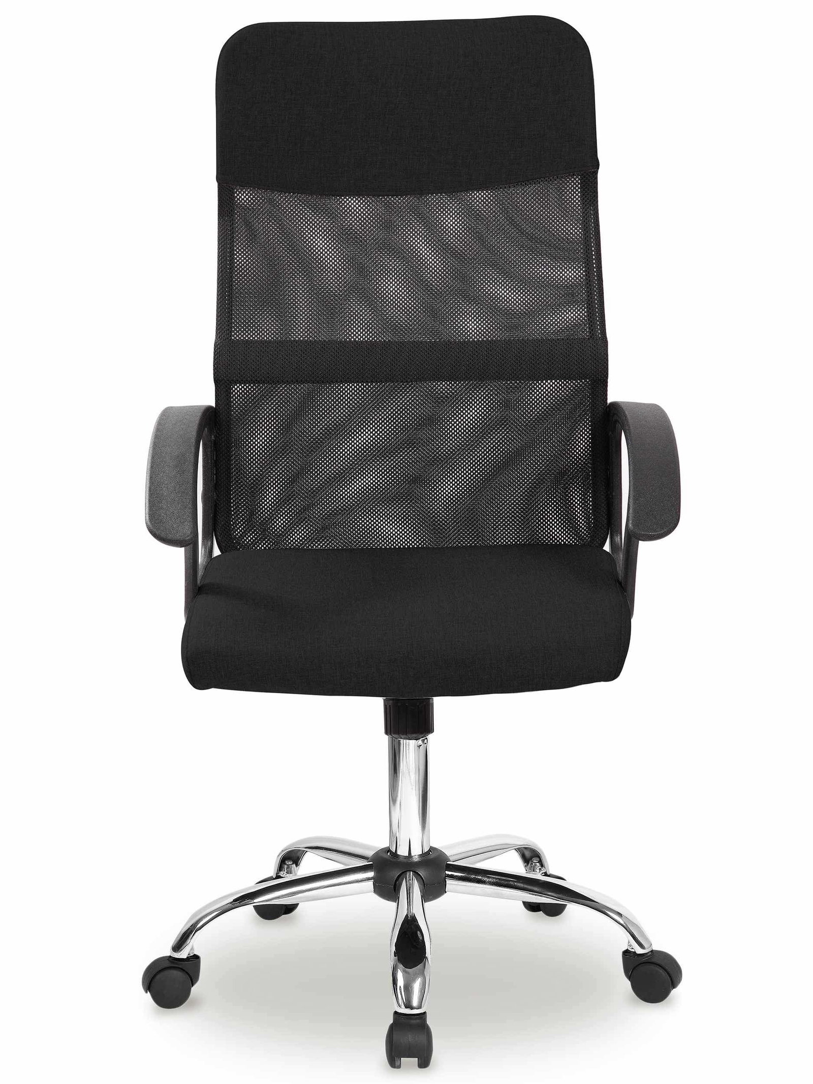 Sort kontorstol i net – Ergonomisk, justerbar, holdbar
