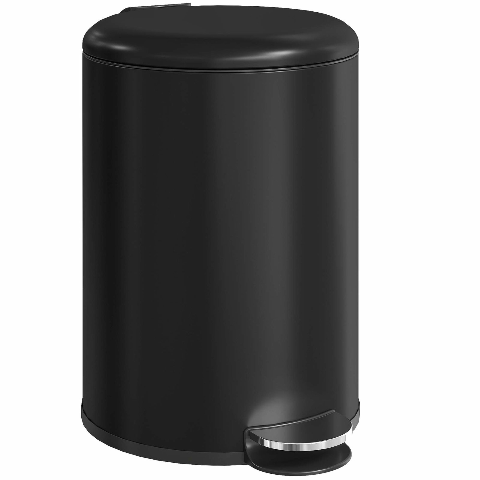20L køkkenaffaldsspand, fingeraftrykssikker, blød lukning