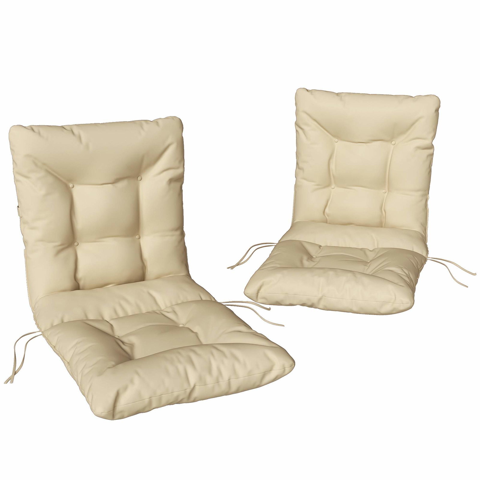 Utomhusdyna med ryggstöd – Vattentålig, Beige | Hem & Hobby | Pryloteket