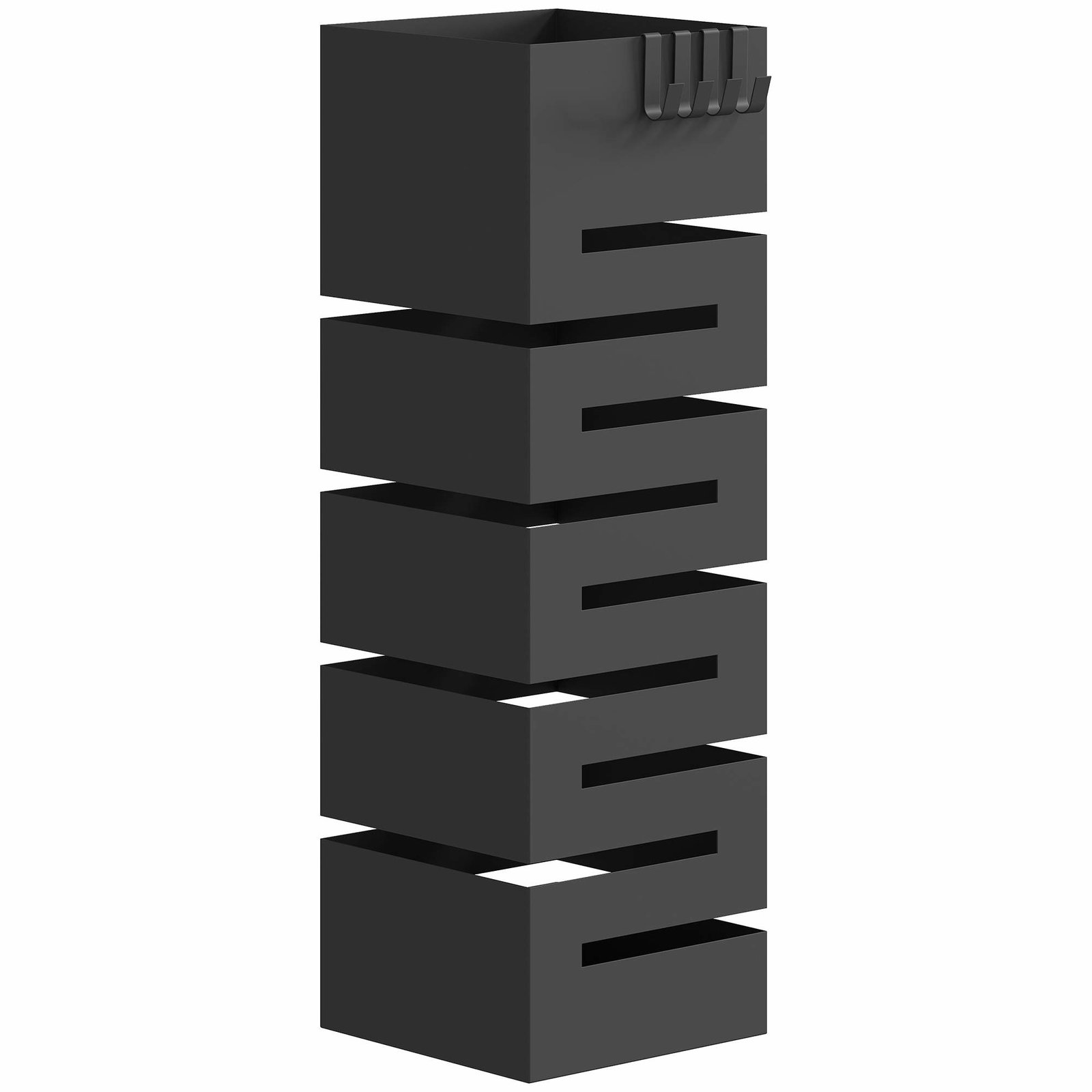 Paraplyställ – Metall, Rymmer 8, Svart | Hem & Hobby | Pryloteket