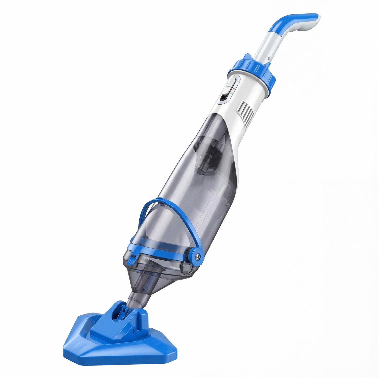 Ledningsfri poolstøvsuger – justerbart håndtag og børste