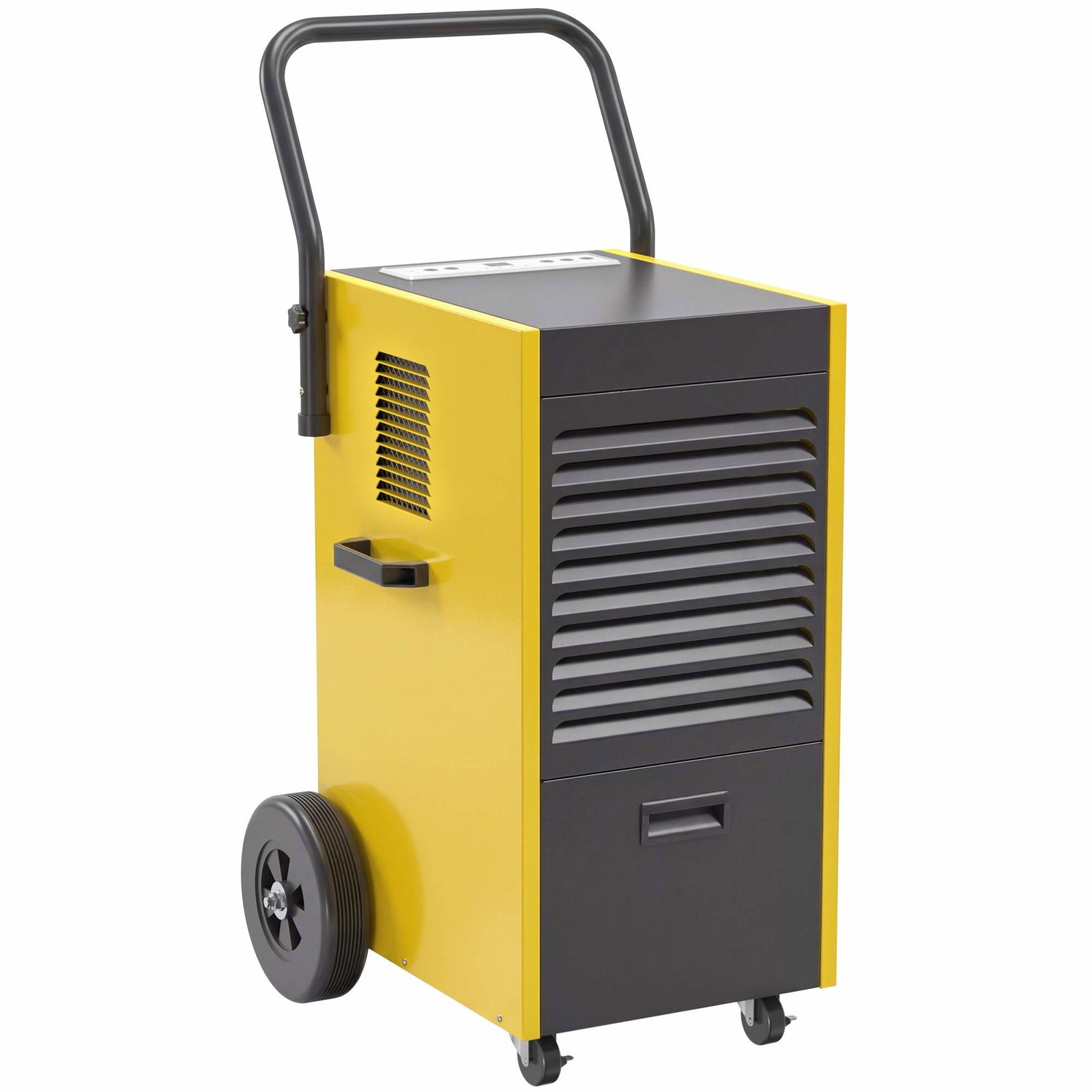 Kommersiell avfuktare 70L/dag – Hjul, timer, slang | Hem & Hobby | Pryloteket