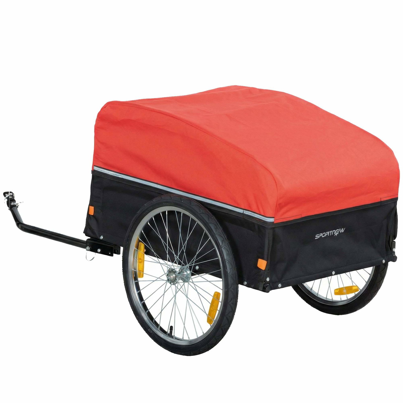 Cykeltrailer – 170 l, hurtigudløser, 40 kg kapacitet