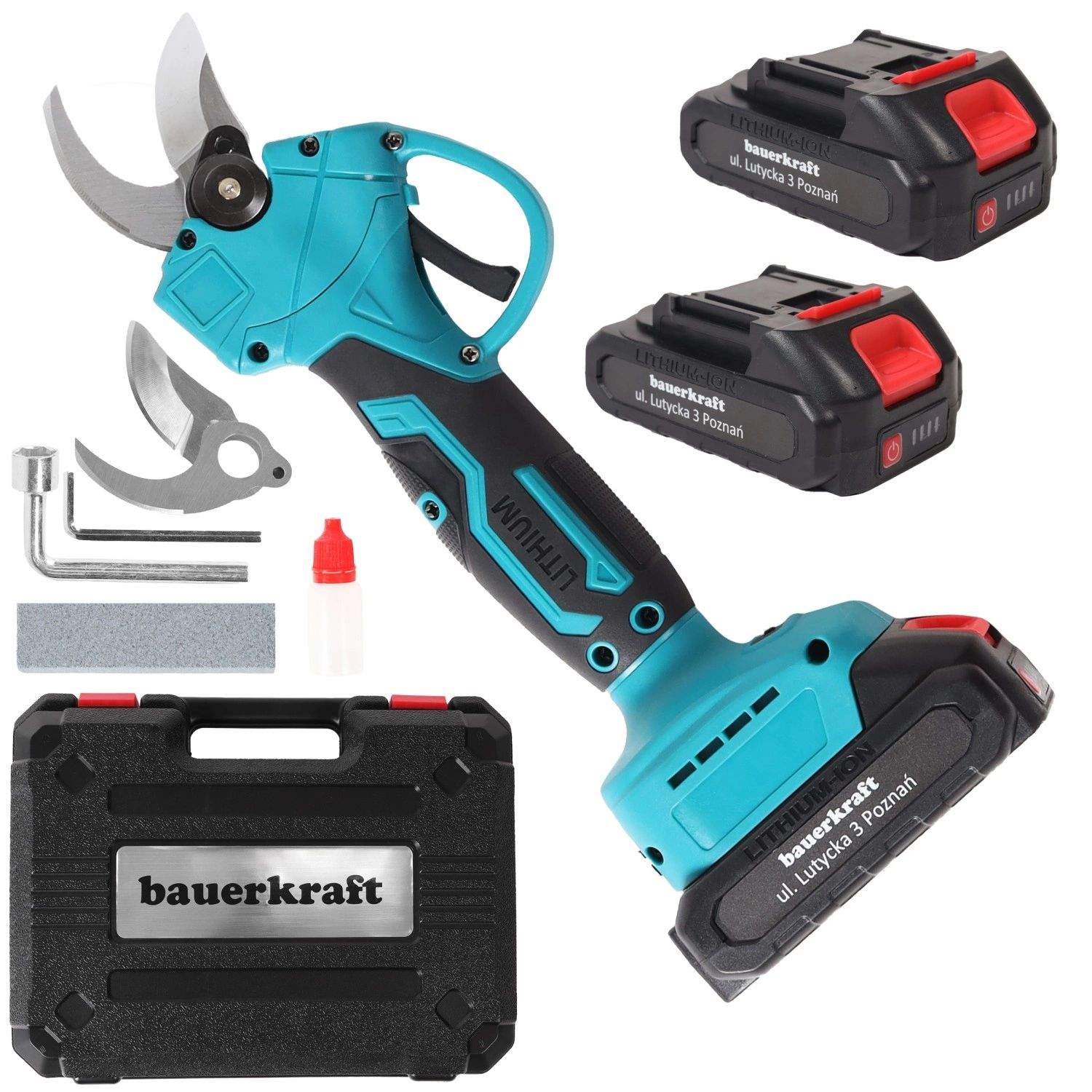 Akku elektrisk beskæresaks 21V – To-trins klipning