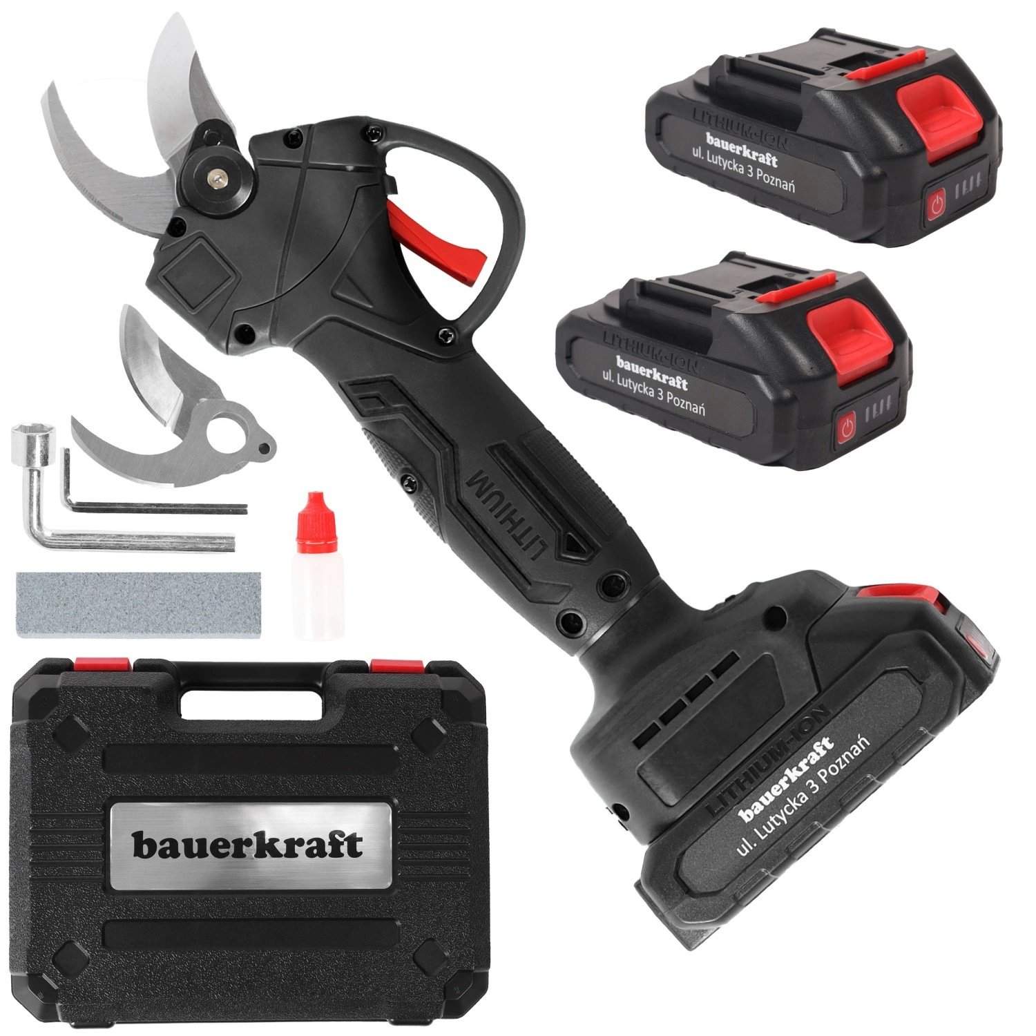 Sladdlös elektrisk sekatör 21V – 30 mm skärdiameter | Hem & Hobby | Pryloteket