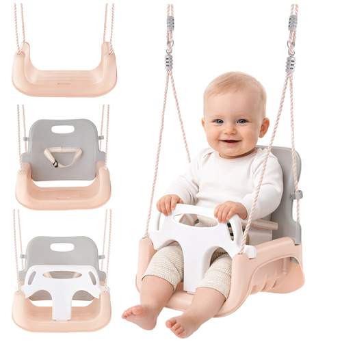 Lasten 3-in-1-keinu – Sisä- ja ulkoilua