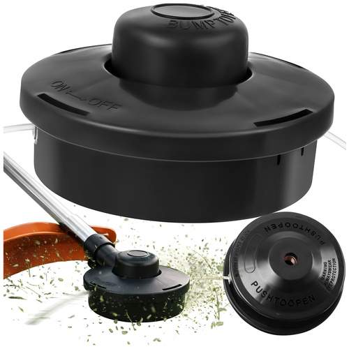 Halvautomatiskt trimmerhuvud – Snabb trådmatning, hållbart | Hem & Hobby | Pryloteket