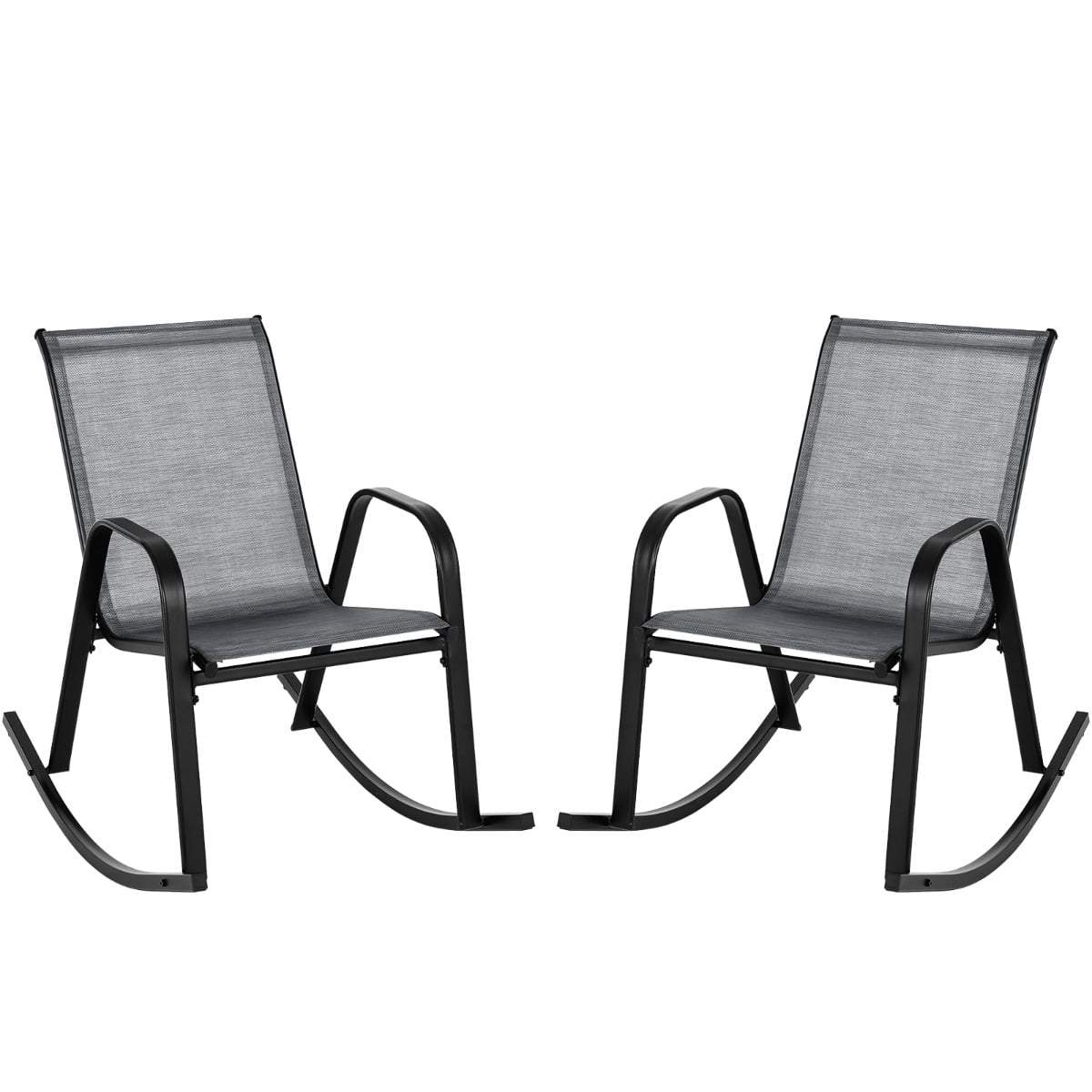 Grå ergonomisk gungstolsset – Andningsbart tyg | Hem & Hobby | Pryloteket