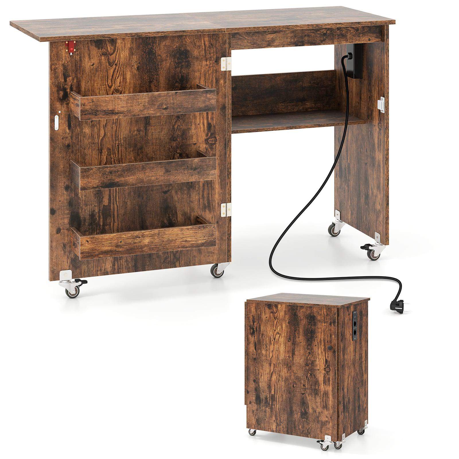 Hopfällbart sybord med laddningsstation och förvaring | Hem & Hobby | Pryloteket