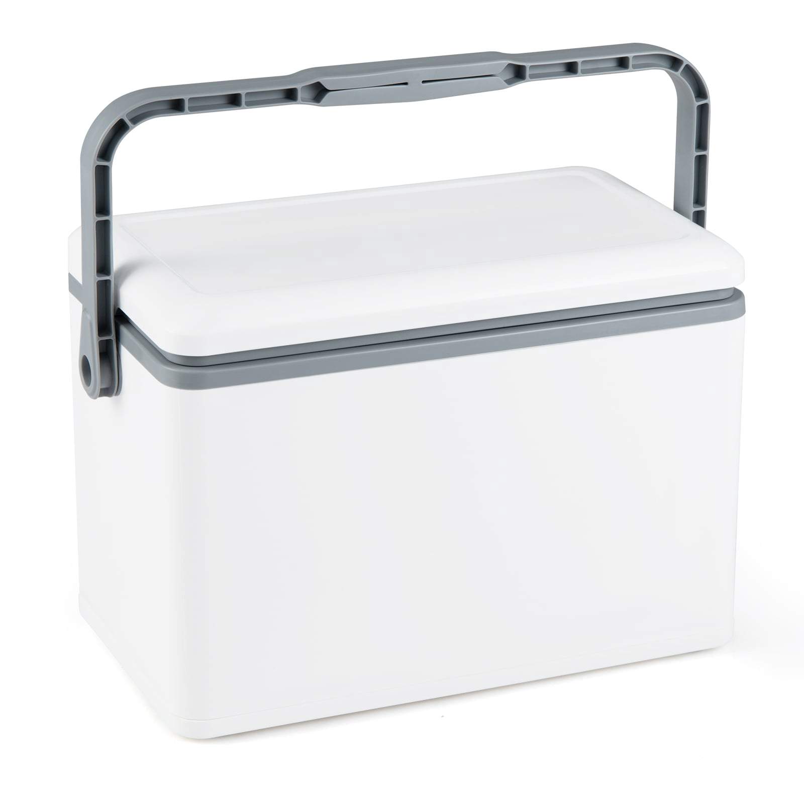 Bärbar kylväska med hårt skal 12L – Isolerad, läckagesäker, vit | Hem & Hobby | Pryloteket