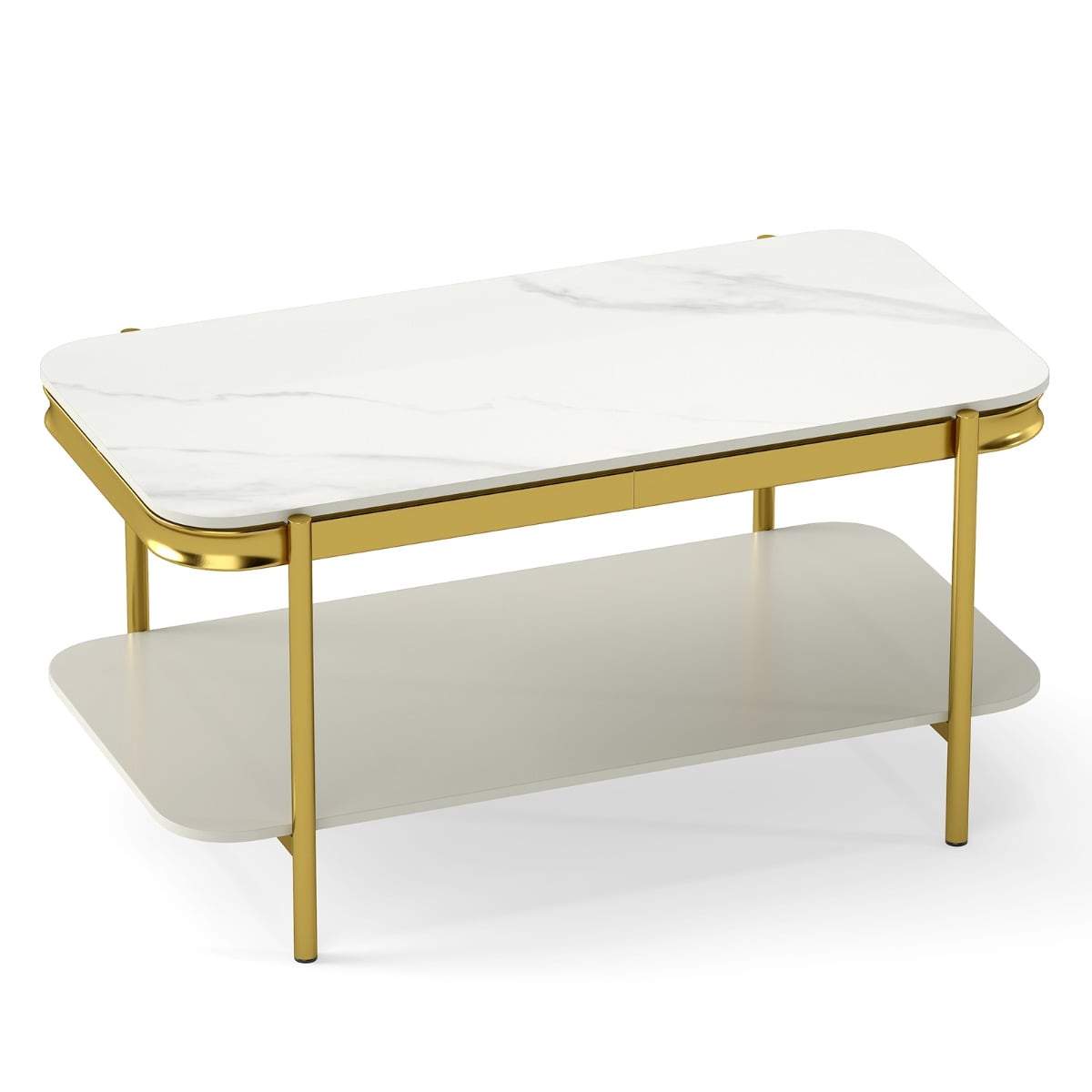 Modernt vitt soffbord – reptåligt och värmetåligt | Hem & Hobby | Pryloteket