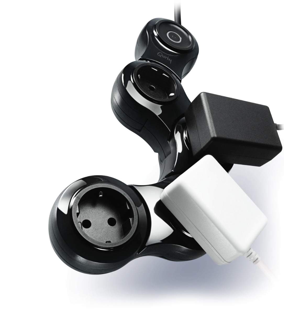 Flexibel grenuttag, svart – 1,4 m kabel | Hem & Hobby | Pryloteket