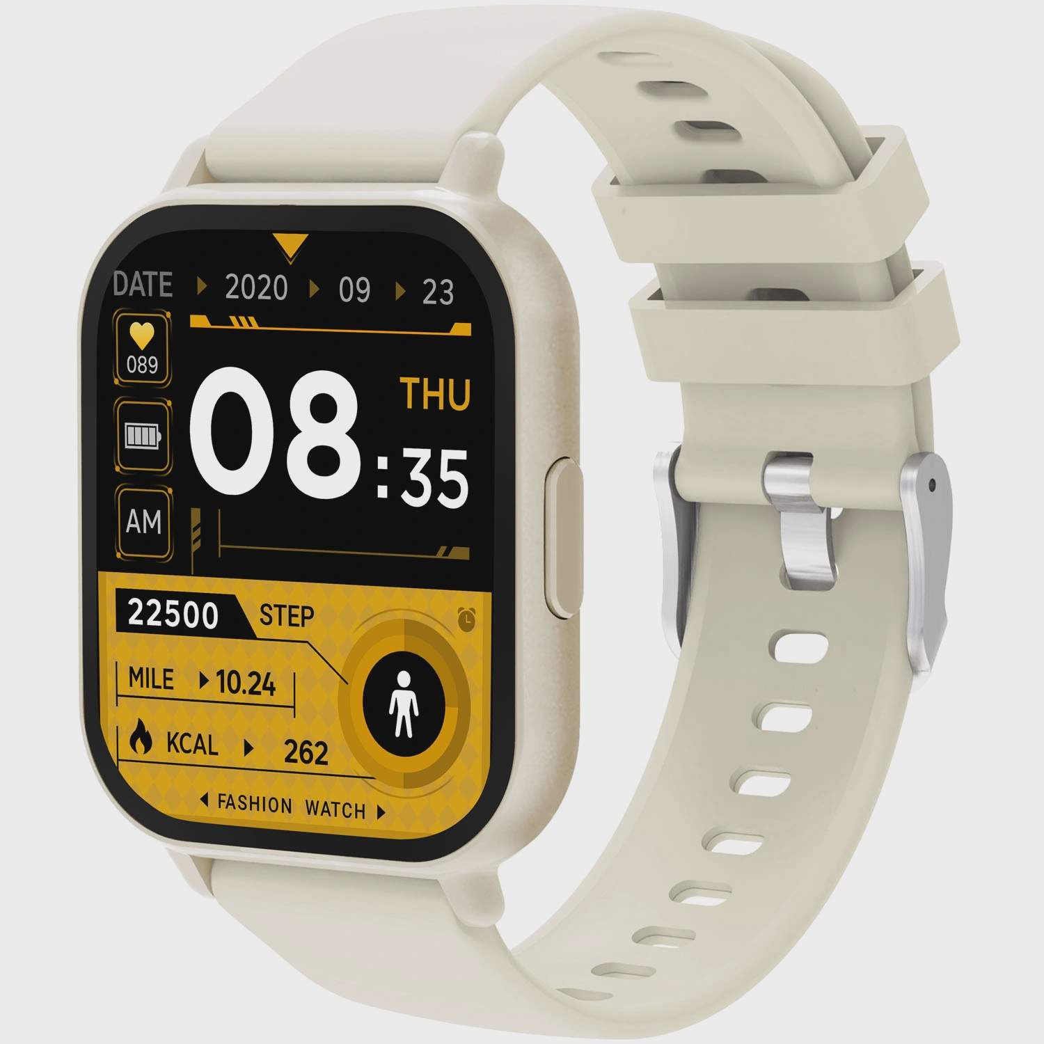 Smartwatch 1,81" TFT, Bluetooth, IP65 vandtæt billede