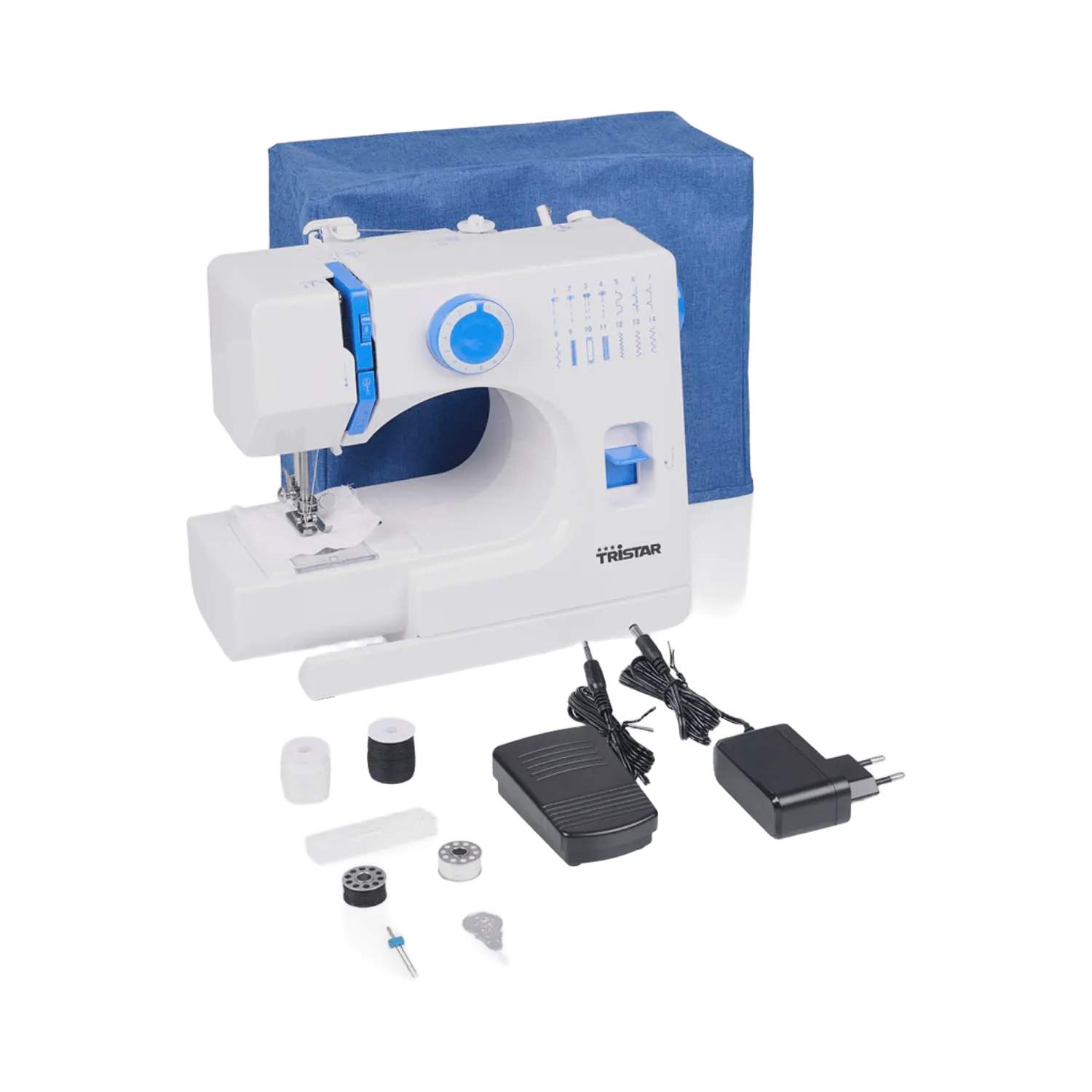 Symaskin med 14 sömmar, LED-lampa, friarm | Hem & Hobby | Pryloteket