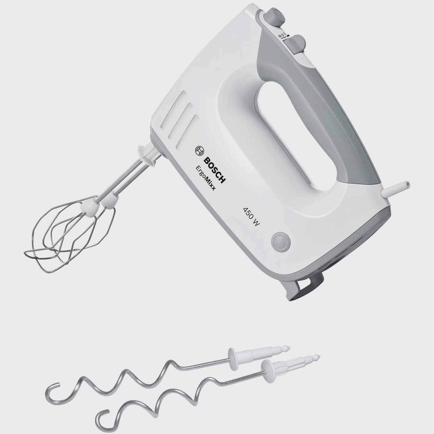 Elektrisk handmixer 450W, rostfria vispar, 5 hastigheter | Hem & Hobby | Pryloteket