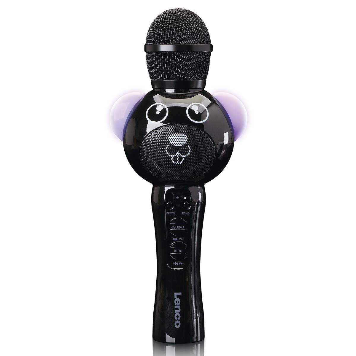 Karaokemikrofon med Bluetooth, SD-kortplats, LED-lampor | Hem & Hobby | Pryloteket