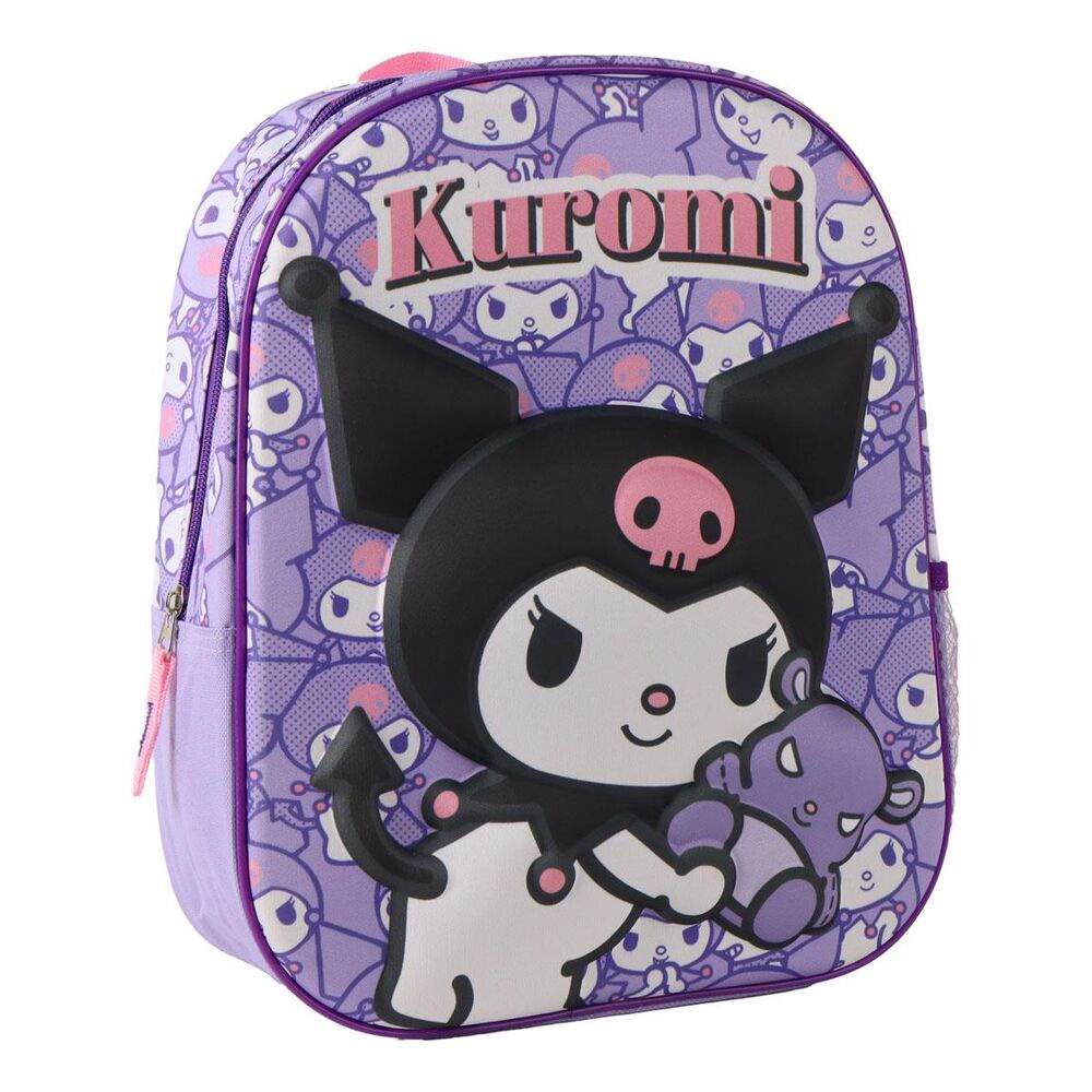 Hello Kitty Kuromi 3D rygsæk 30 cm