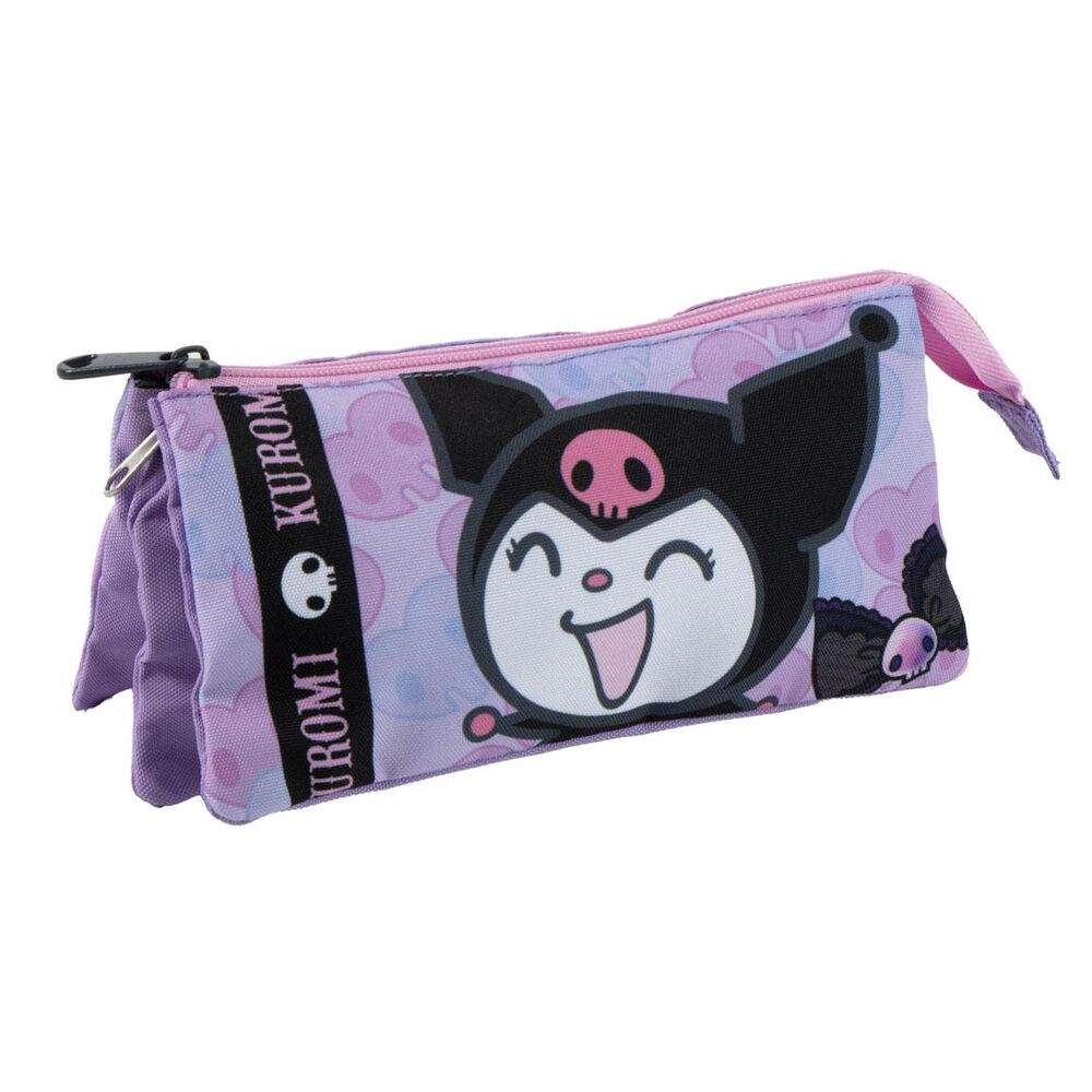 Hello Kitty Kuromi tredobbelt penalhus