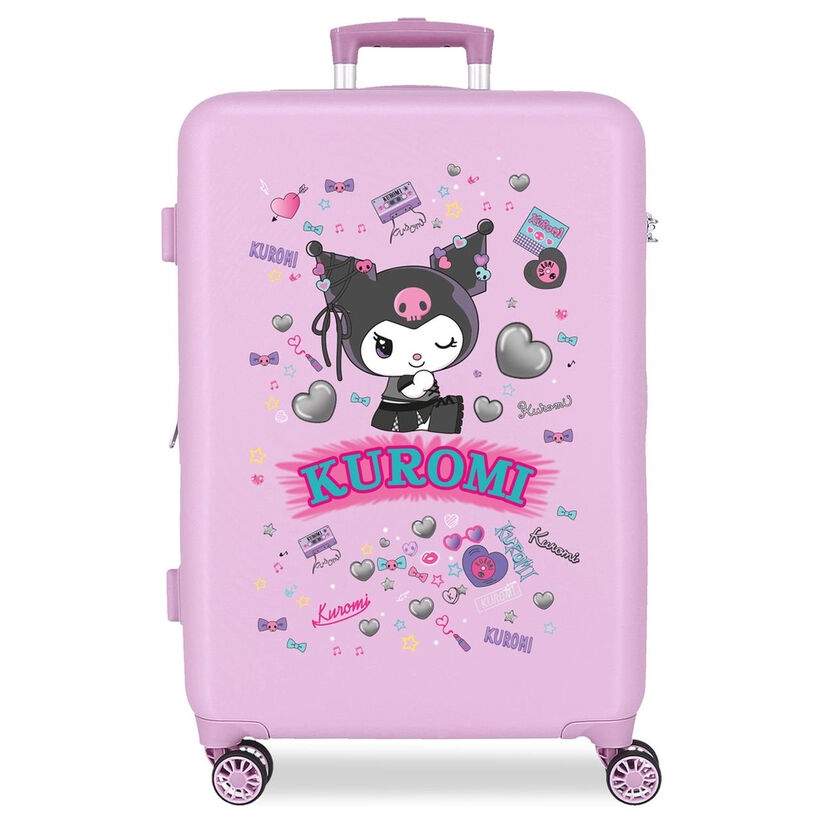 Hello Kitty Kuromi Retropop ABS trolley kuffert 65 cm