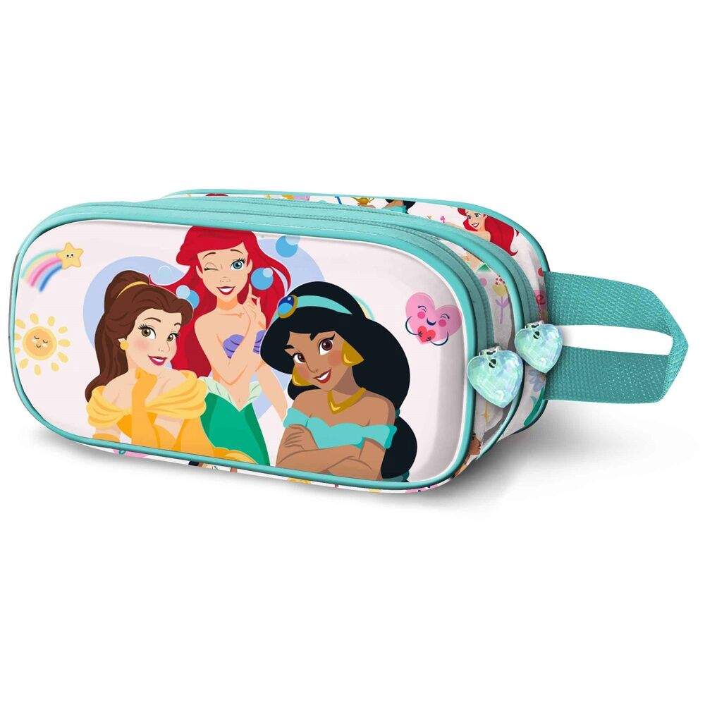 Disney Prinsesse Regnbuer 3D dobbelt penalhus