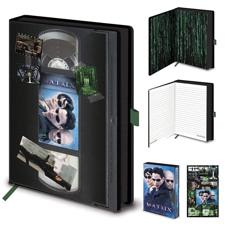 Matrix VHS A5 premium notesbog