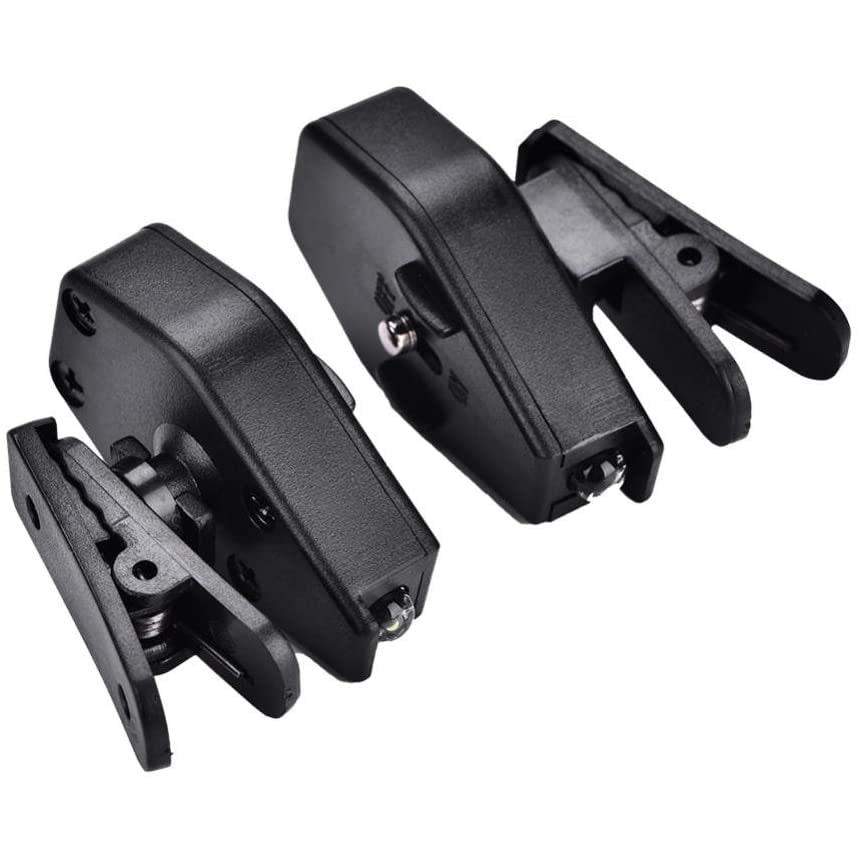 2x LED-klemmer til Briller