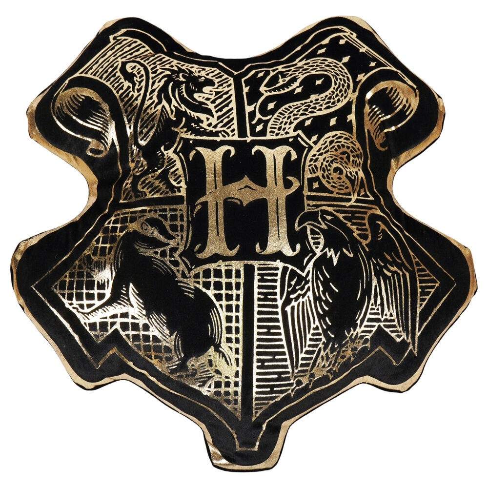 Harry Potter Hogwarts vapensköld sammetskudde | Hem & Hobby | Pryloteket
