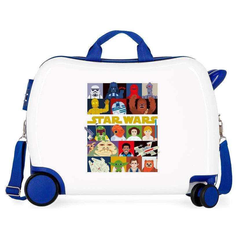 Star Wars-figurer ABS-trolleykuffert 50 cm