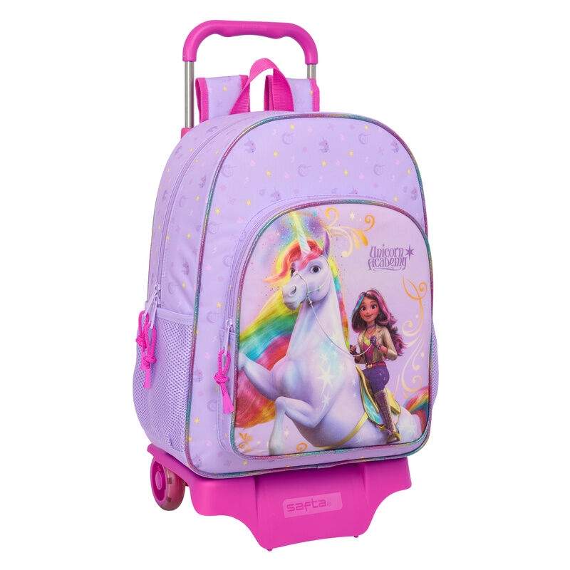 Unicorn Academy Trolley Rygsæk 42cm – Ergonomisk, Holdbar