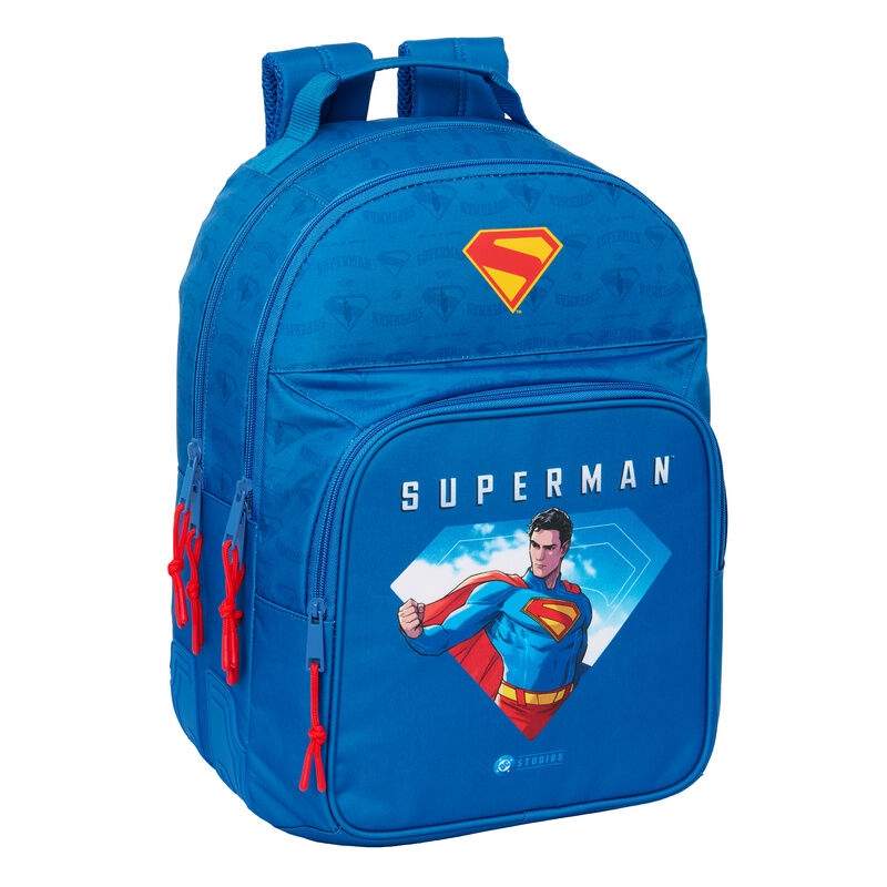 Superman-ryggsäck 42 cm – slitstark, anpassningsbar till vagn | Hem & Hobby | Pryloteket