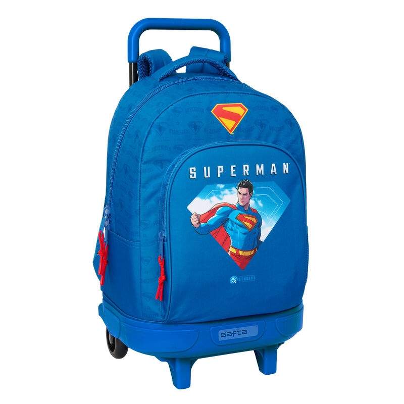 Superman Trolley 45cm – Aftagelig Rygsæk, Stor Kapacitet