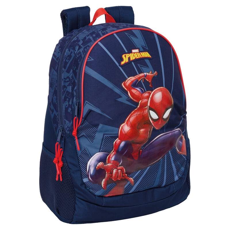 Spiderman Rygsæk 44cm – Trolley justerbar, ergonomiske stropper