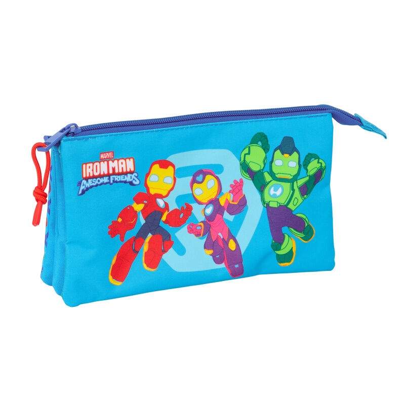 Marvel Iron Man trippelpennfodral | Hem & Hobby | Pryloteket