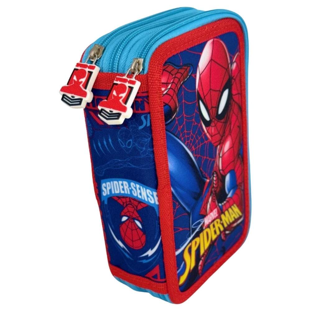 Marvel Spiderman Web trippelpennfodral | Hem & Hobby | Pryloteket