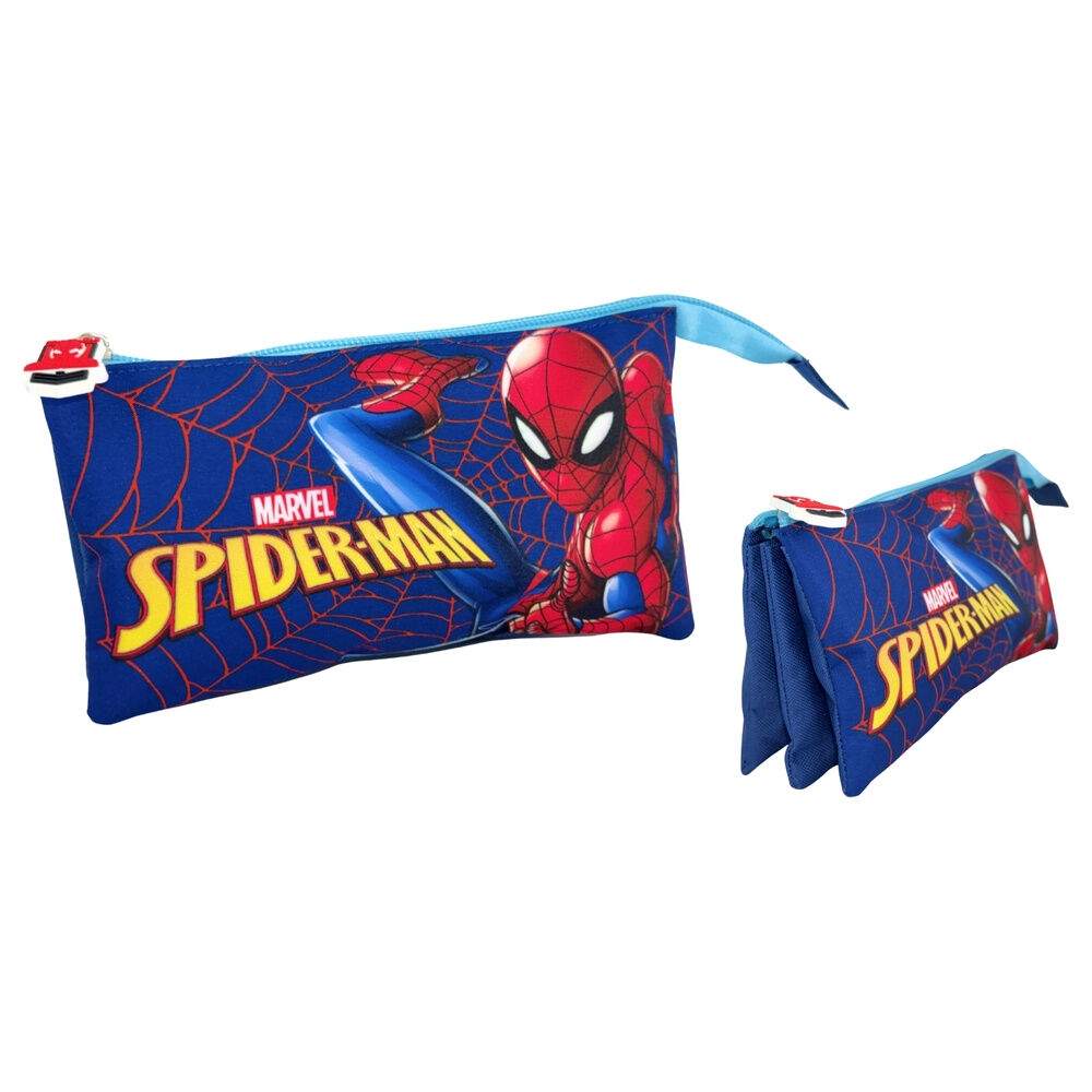 Marvel Spiderman Web trippelpennfodral | Hem & Hobby | Pryloteket