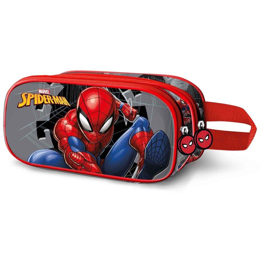 Marvel Spiderman Symbol 3D dubbelpennfodral | Hem & Hobby | Pryloteket