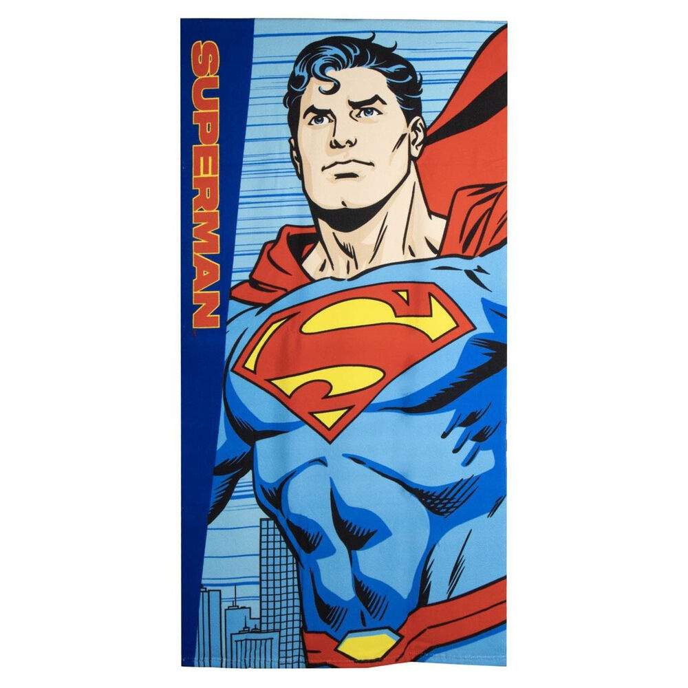 DC Comics Superman mikrofiber strandhandduk | Hem & Hobby | Pryloteket