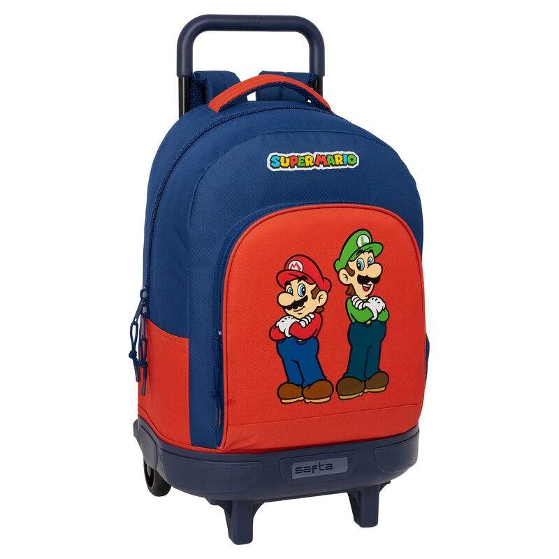Super Mario Bros. Kompakt Trolley 45 cm med Rygsæk
