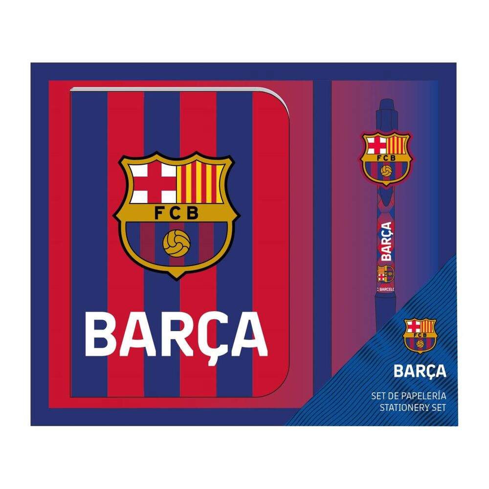F.C. Barcelonas dagbog + kuglepen