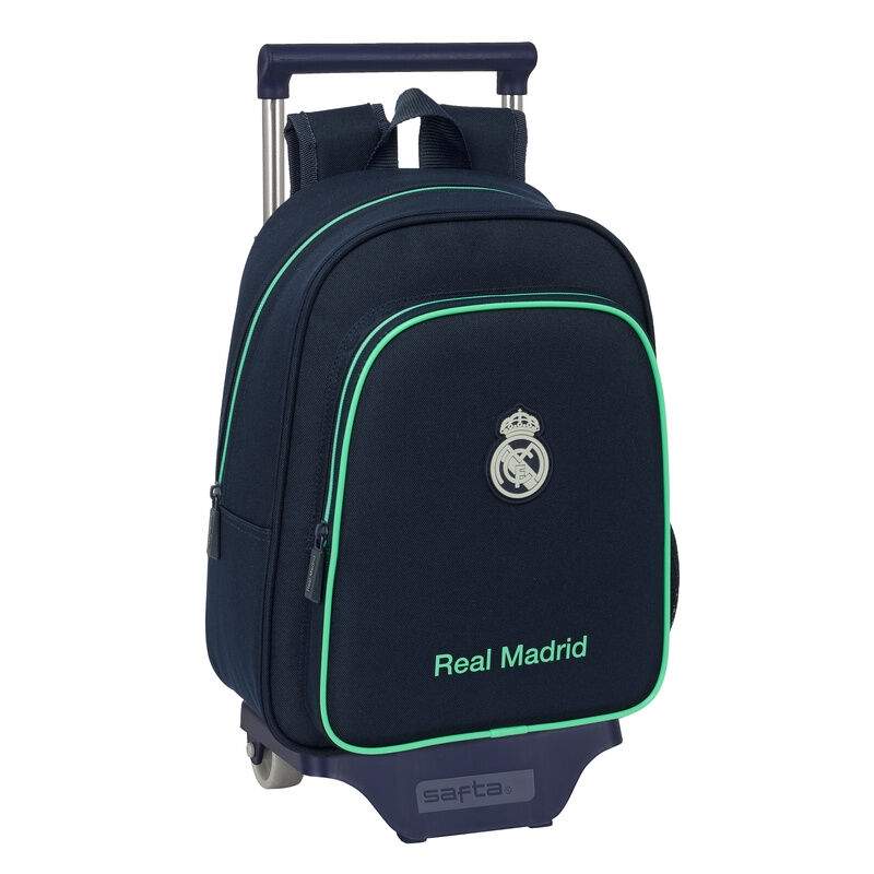 Real Madrid børnerygsæk med trolley – 34 cm, aftagelig