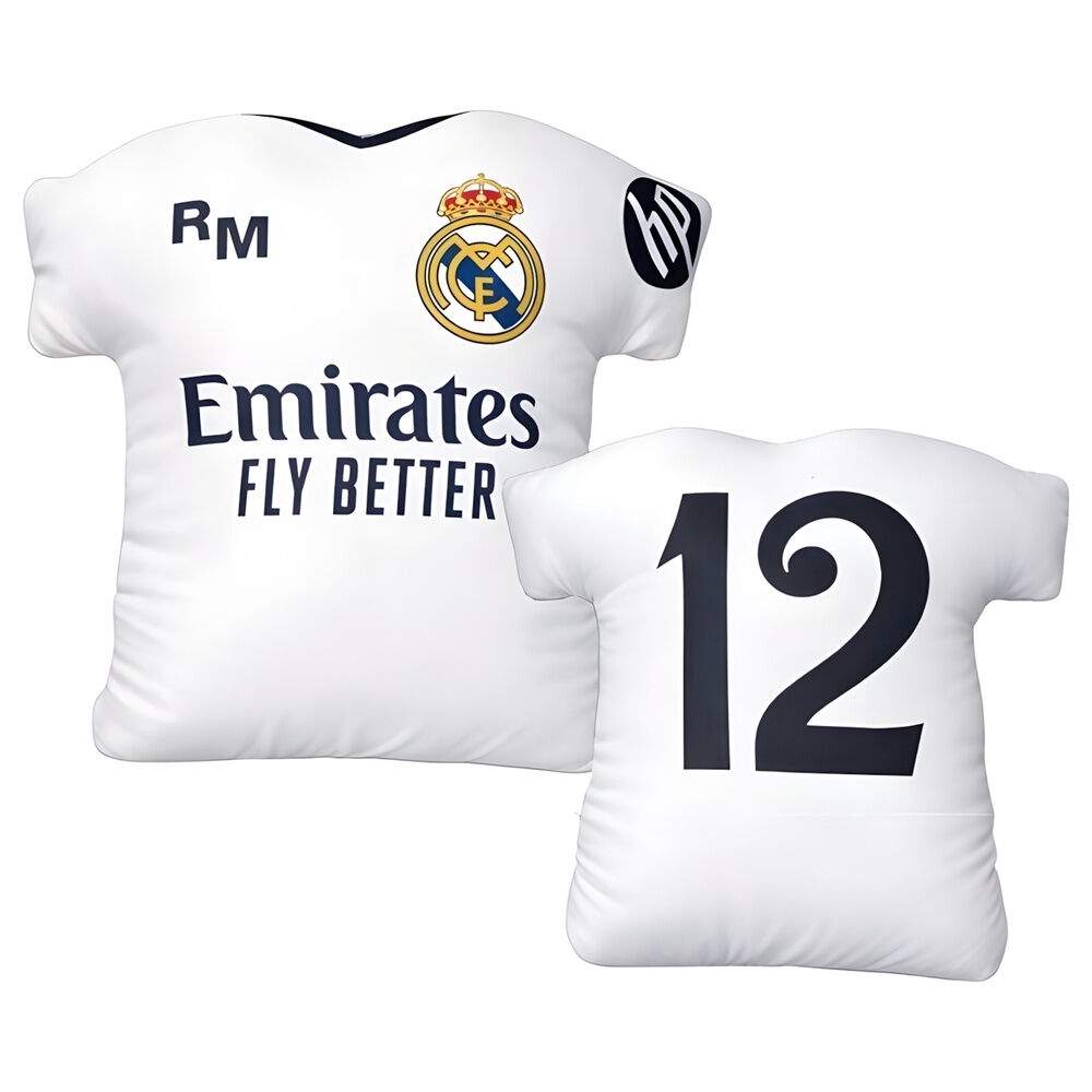 Real Madrid T-shirt 3D-kudde 40 cm | Hem & Hobby | Pryloteket