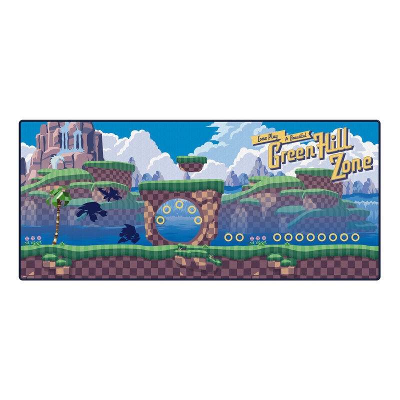 Sonic The Hedgehog gaming-skrivebordsmåtte