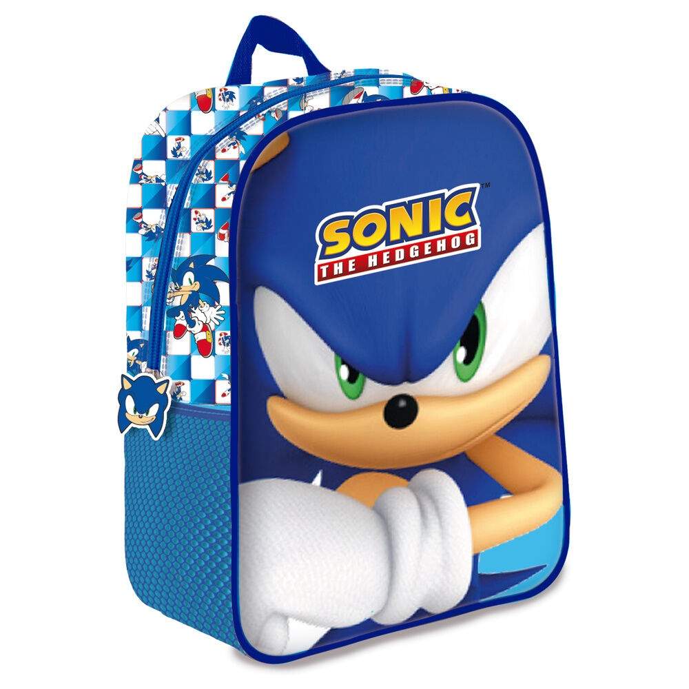 Sonic the Hedgehog 3D-ryggsäck 30 cm | Hem & Hobby | Pryloteket