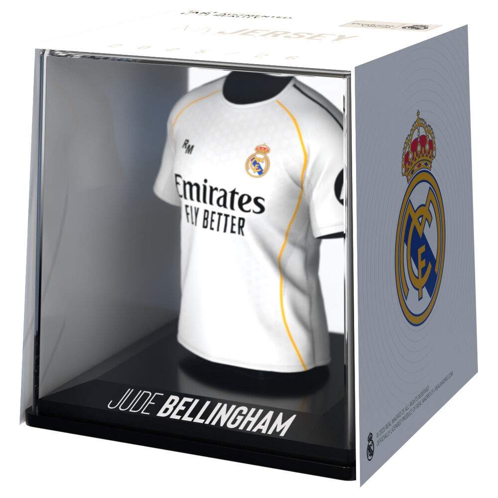 Real Madrid Bellingham mini t-shirt figur | Hem & Hobby | Pryloteket