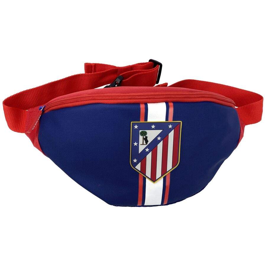 Atletico Madrid bæltetaske – justerbar, rummelig, 29x6x16cm